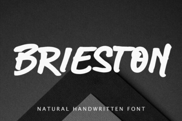 Brieston Advertisement Font