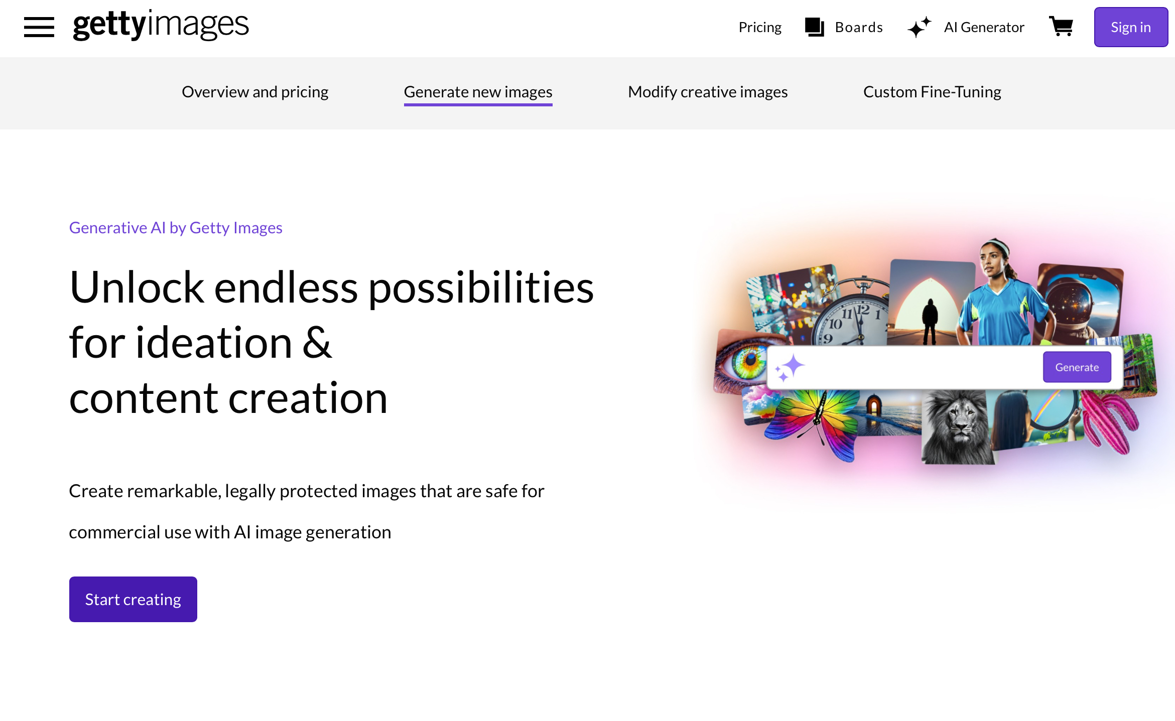 7. Generative AI by Getty Image