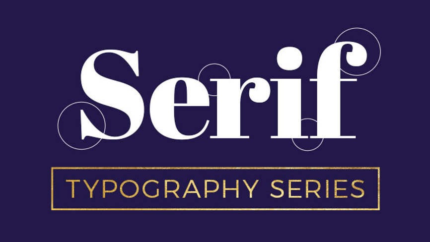 1. Serif Typography