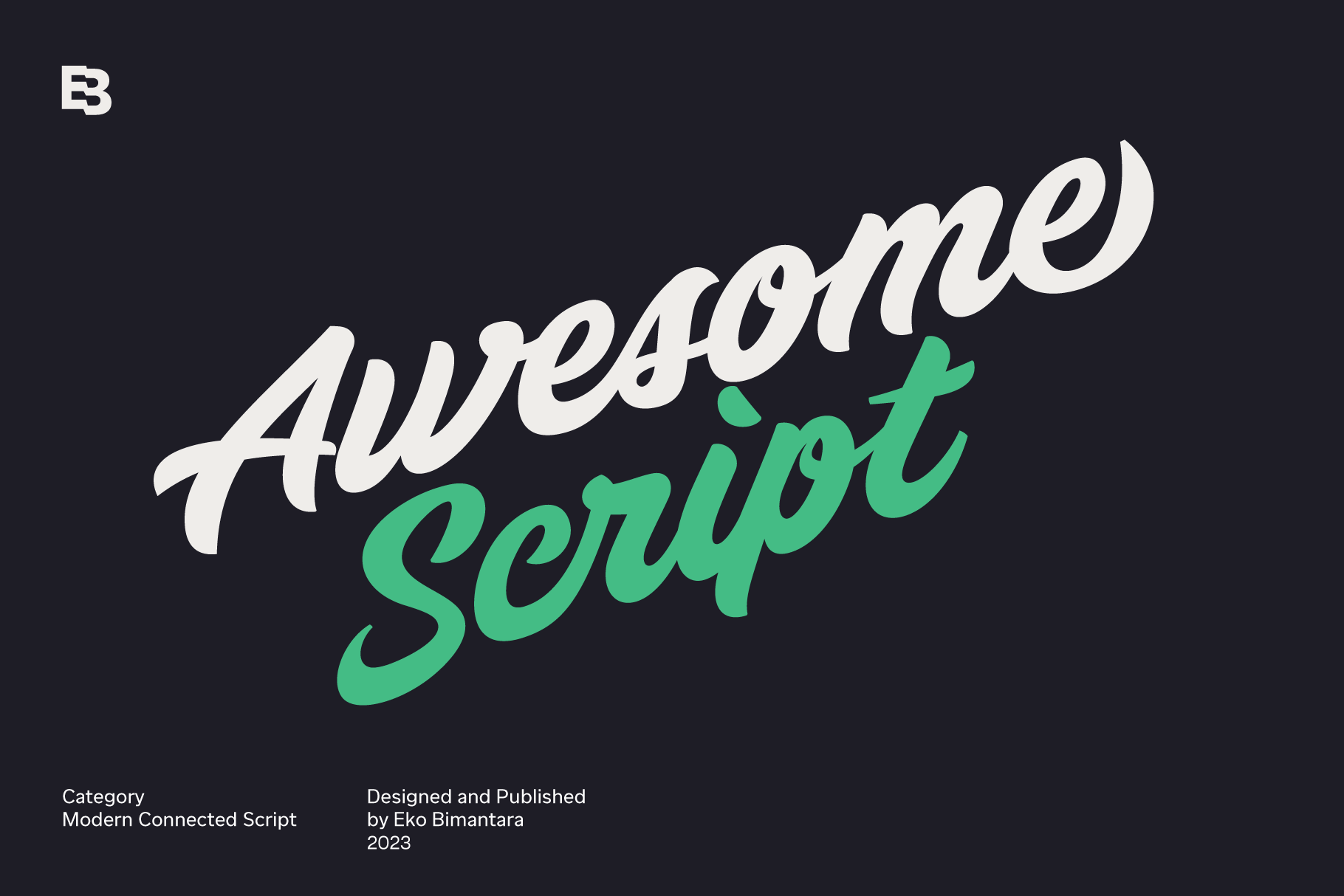 3. Script Typography