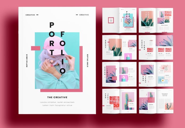 4. Contemporary Graphic Design Portfolio