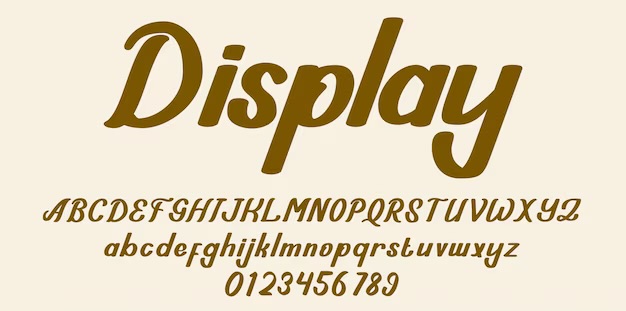 5. Display Typography