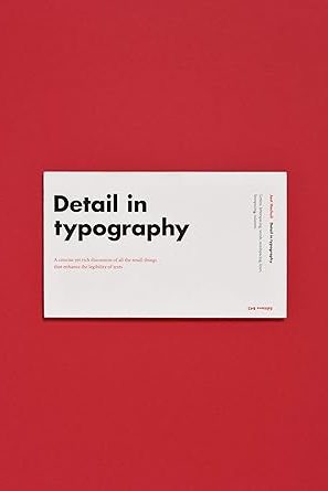 7. Detail in Typography by Josh Hochuli