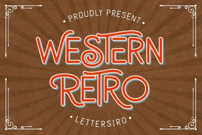 The example of a sans serif font
