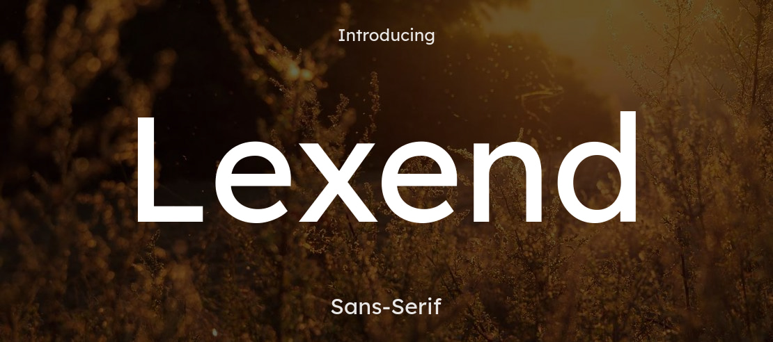 The Consistent Spacing of Lexend