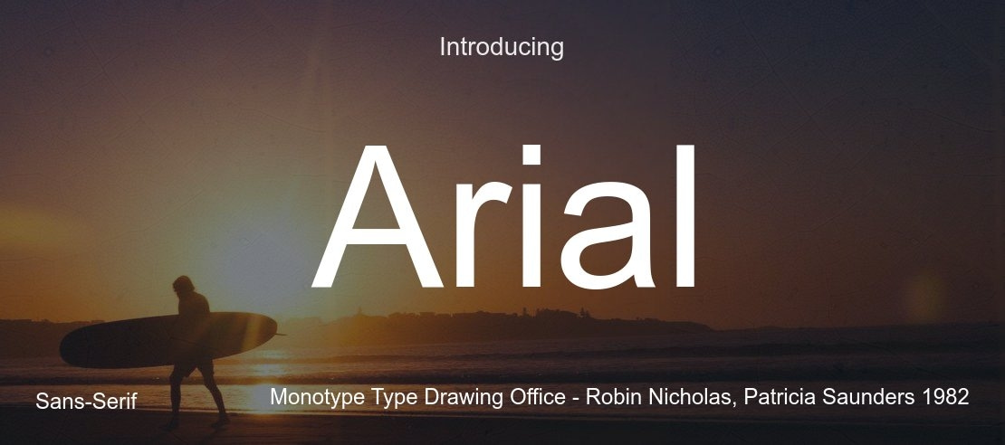 Famous and Simple Arial