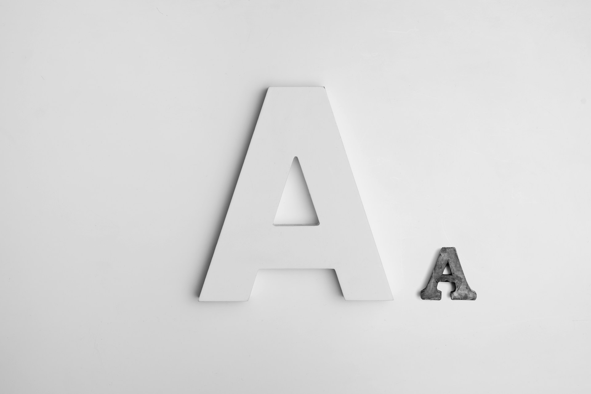 The Difference between a font and typeface 