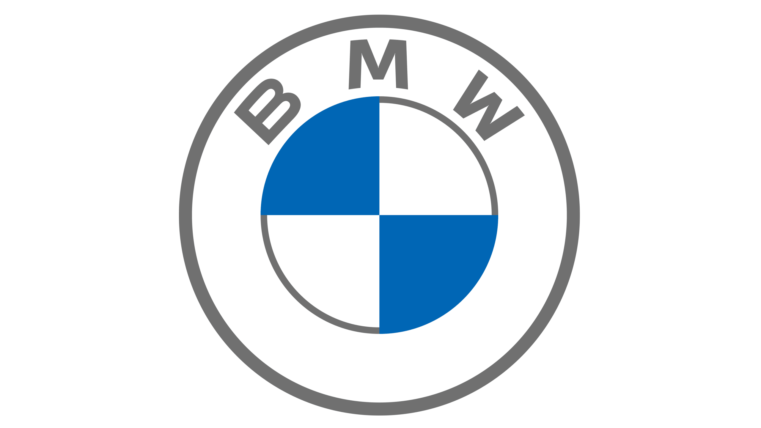 Blue and white color to honour the Bavarian flag