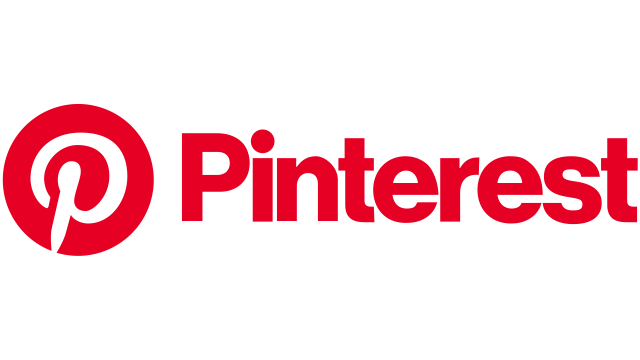 P symbolizes pin on Pinterest logo