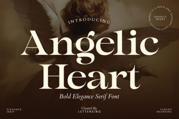 Angelic Heart - Luxury Font