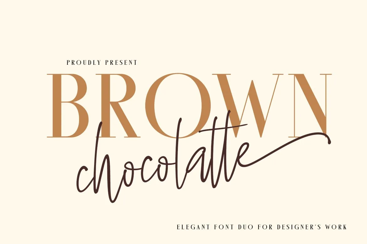 9. Brown Chocolatte